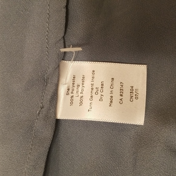 TALBOTS 2 piece blue blouse with sequin accents with a spaghetti strap camisole - Picture 11 of 12